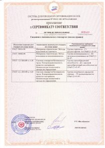 Пожарный сертификат МДФ Кроностар (2)
