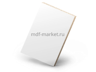 Ламинированная МДФ (белая, 2 стороны) - 16 мм