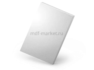 Светло-серый в массе МДФ - 16 мм